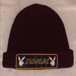 Supreme x Playboy beanie